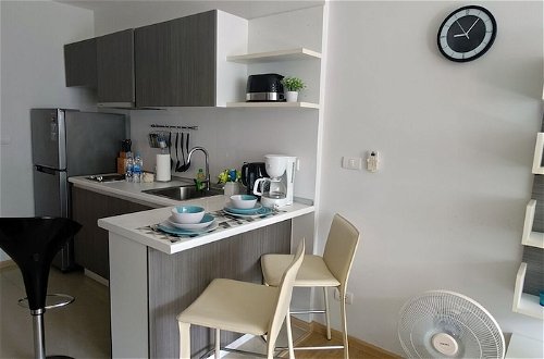 Foto 19 - Kata Beach Superb Fully Equipped Studio Kitchen Washing Machine air con