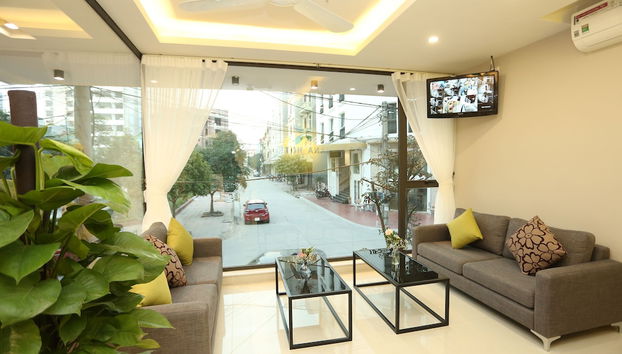 Sitzecke in der Lobby