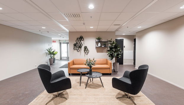 Sitzecke in der Lobby