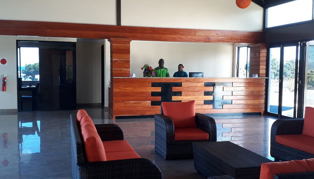 Sitzecke in der Lobby