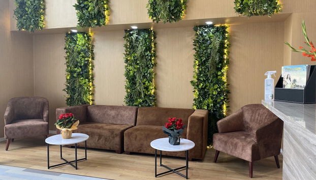 Sala de estar do lobby