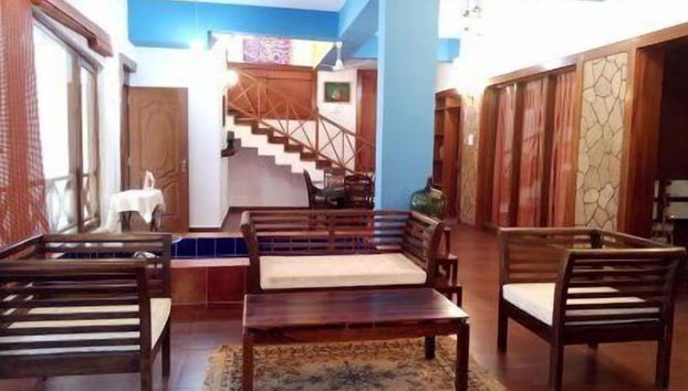 Sala de estar do lobby