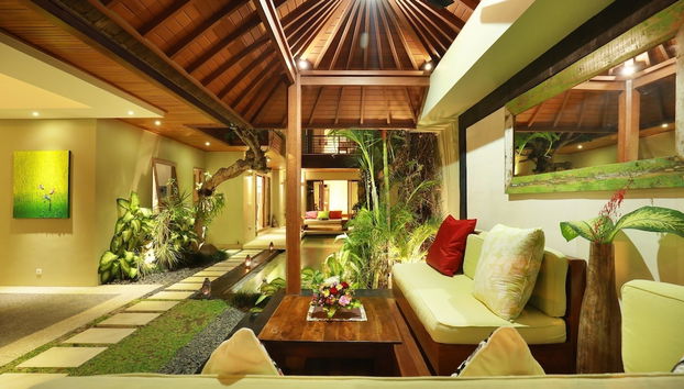 Sala de estar do lobby