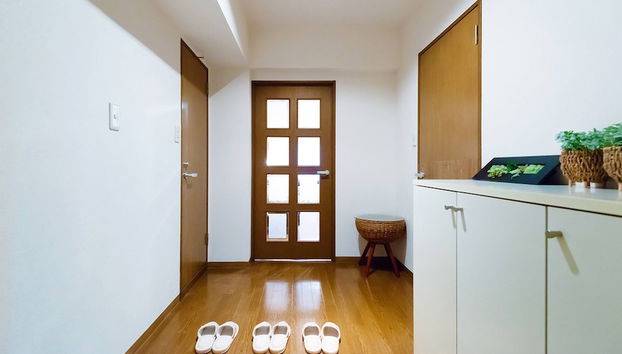 Interior entrance