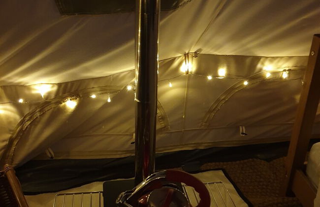 6m Emperor Tent, Near Whitby, With log Burner - Foto 17