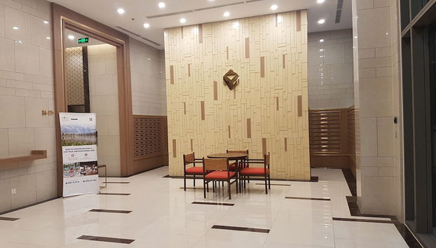 Sala de estar do lobby