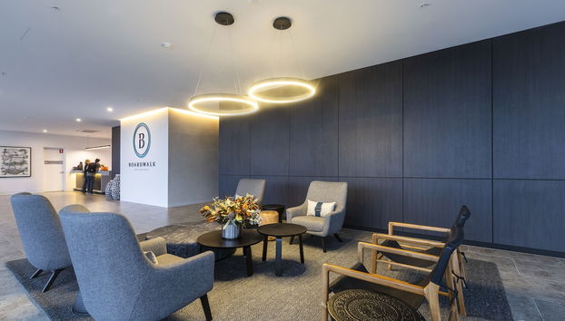 Lobby sitting area