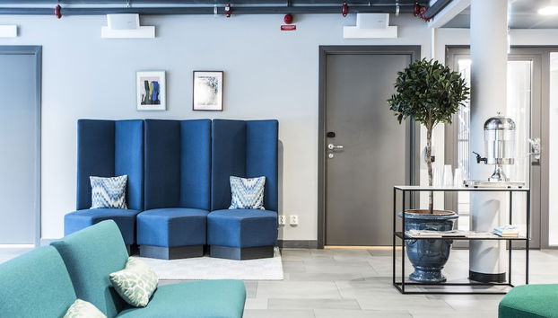 Sitzecke in der Lobby