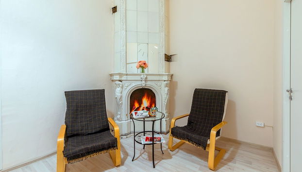 Zona de estar del vestíbulo