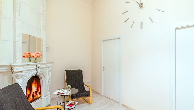 Zona de estar del vestíbulo