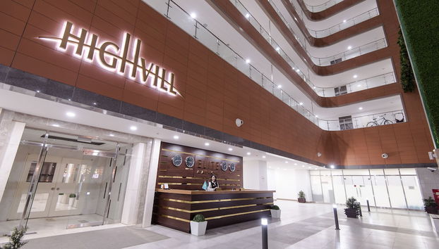 Sitzecke in der Lobby