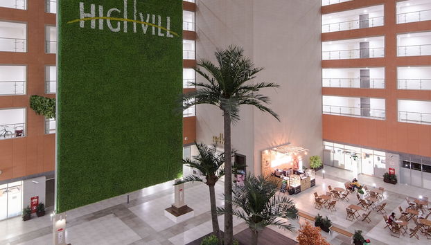 Sitzecke in der Lobby