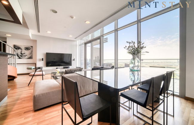 Prime Difc Duplex With Iconic Skyline Views - Foto 8