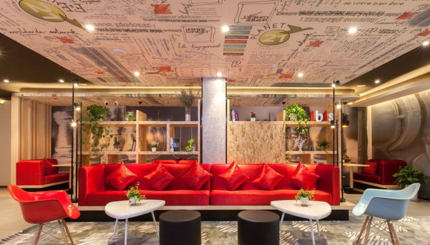 Sitzecke in der Lobby