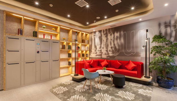 Sitzecke in der Lobby
