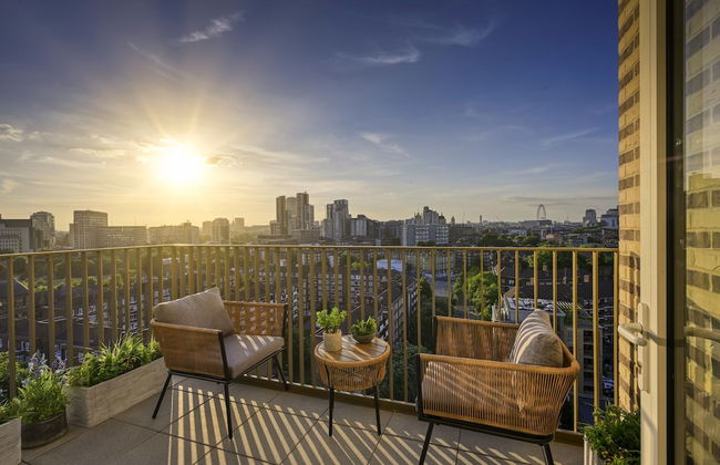 Designer Penthouse Panoramic Views London 2 Beds - Foto 25
