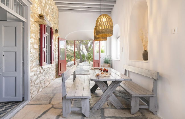 Villa Gaia Syros 1800 s Stone Building - Foto 47