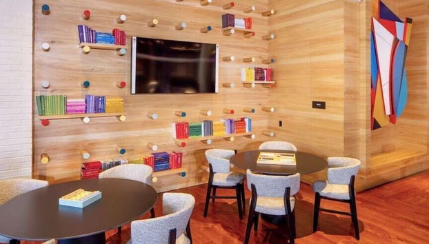 Sala de estar do lobby