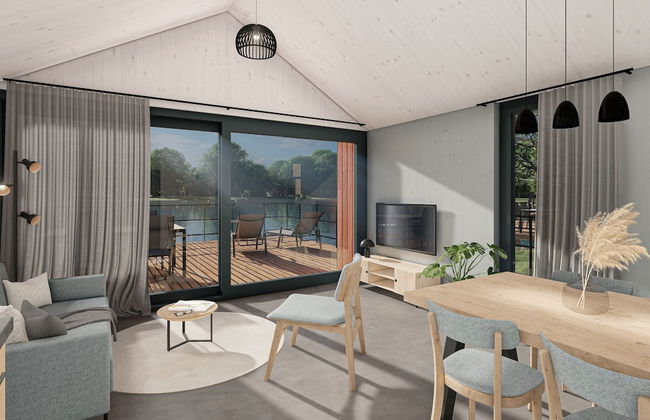 Lodge by the Lake in Arcen With Water Terrace - Foto 16