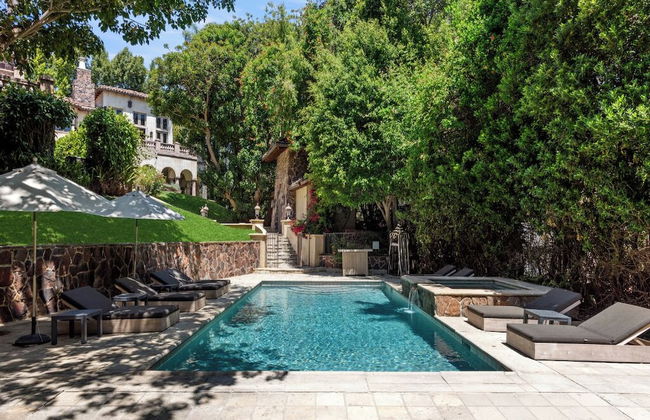 Carolwood - Modern Tuscan Villa With Rolling Lawns and Loggia in Holmby Hills - Foto 54