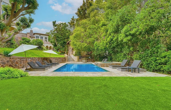 Carolwood - Modern Tuscan Villa With Rolling Lawns and Loggia in Holmby Hills - Foto 60