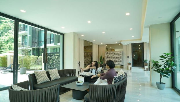 Sitzecke in der Lobby