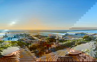 Photo 3 - Clifftop Family Retreat With Views Pool