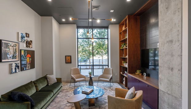 Sala de estar do lobby