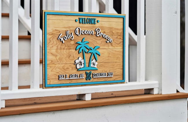 Oceanfront w/ Pool, Panoramic Deck Views, 5bdr Folly Ocean Breeze by Avantstay - Foto 65