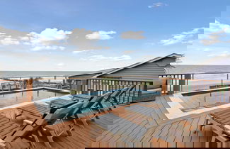 Photo 1 - Oceanfront w/ Pool, Panoramic Deck Views, 5bdr Folly Ocean Breeze by Avantstay