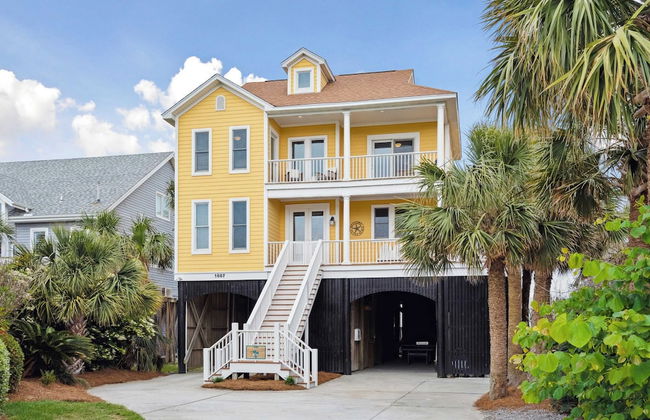 Oceanfront w/ Pool, Panoramic Deck Views, 5bdr Folly Ocean Breeze by Avantstay - Foto 66