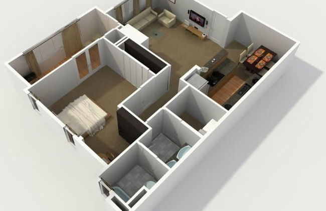 New Luxurious 1BR Apartment Heated Pool Spa Sauna - Foto 16