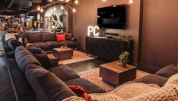 Sitzecke in der Lobby