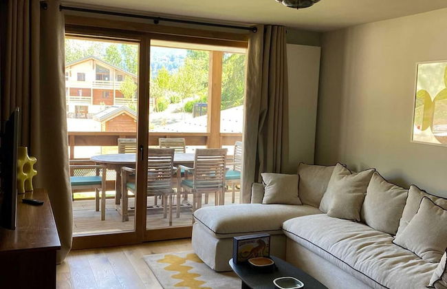 Charming Apt With View 2bd/6p -residence in Mega\"ve - Foto 11