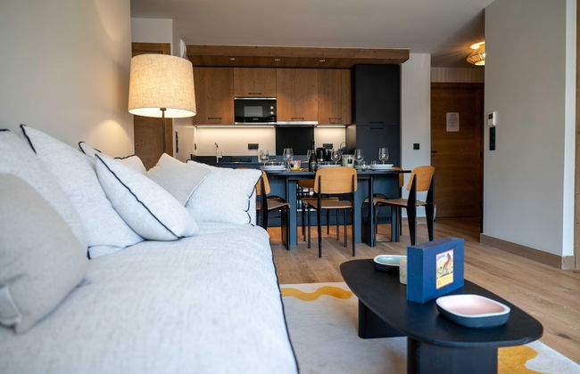 Charming Apt With View 2bd/6p -residence in Mega\"ve - Foto 8