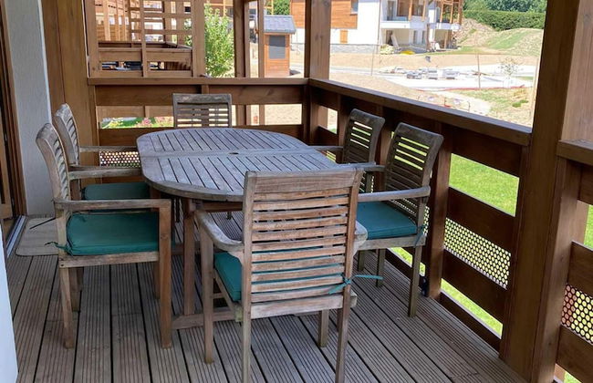 Charming Apt With View 2bd/6p -residence in Mega\"ve - Foto 12