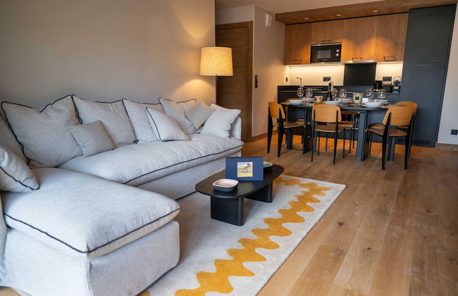 Charming Apt With View 2bd/6p -residence in Mega\"ve - Foto 7