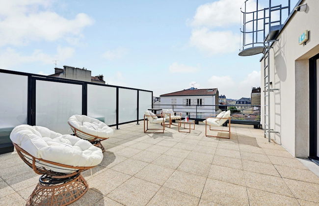 Charming Studio With Rooftop - 2P- Vanves/parc - Foto 26