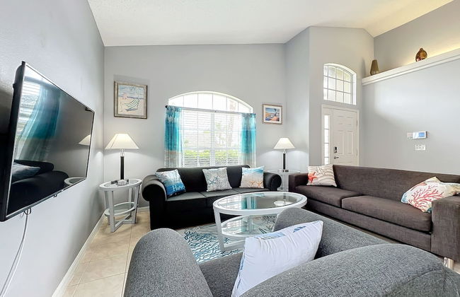 Beach Theme Vacation Pool Spa Home Mins to Disney - Foto 9