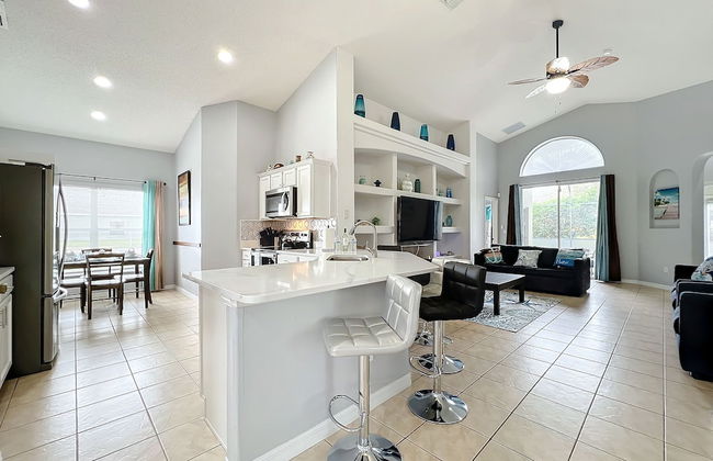 Beach Theme Vacation Pool Spa Home Mins to Disney - Foto 17