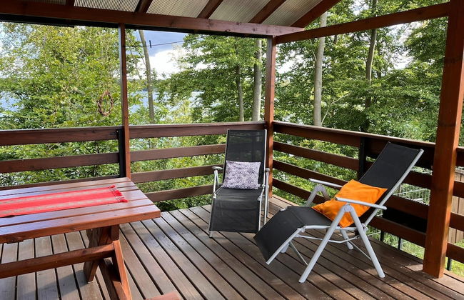 Cottage in a Quiet Location by the Lake Mausz, Parchowo in Kashubia - Foto 32