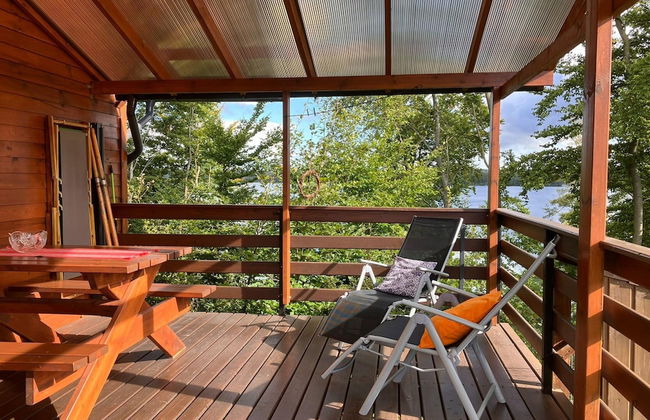 Cottage in a Quiet Location by the Lake Mausz, Parchowo in Kashubia - Foto 33