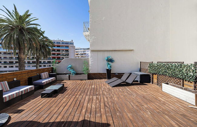 Superb 68m2 Flat With 80m2 Terrace - 2ch/4p - Foto 15