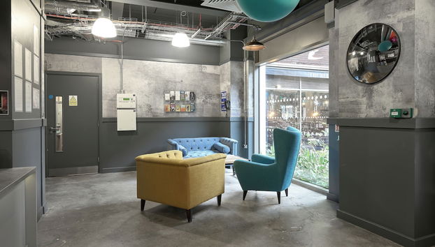 Sala de estar do lobby