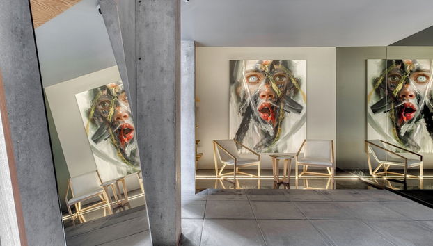 Lobby sitting area