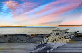 Photo 1 - Waterfront 4bdr w/ Deck, Stunning Views, Fire Pit Cedar Street by Avantstay