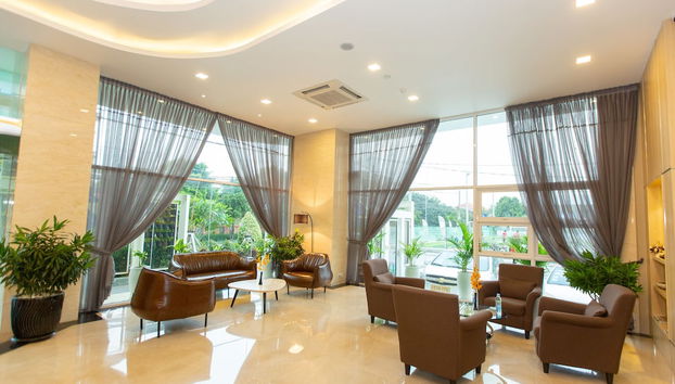 Sitzecke in der Lobby