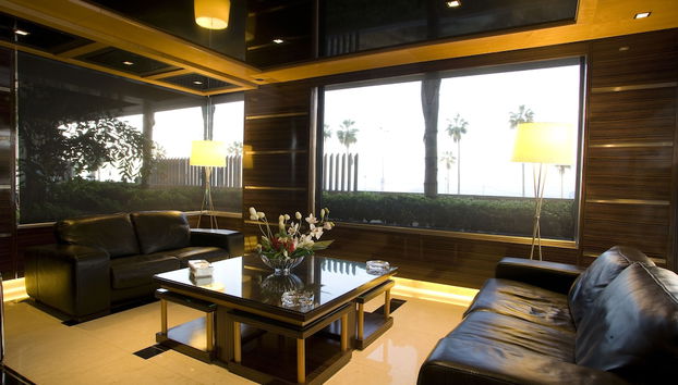 Sala de estar do lobby