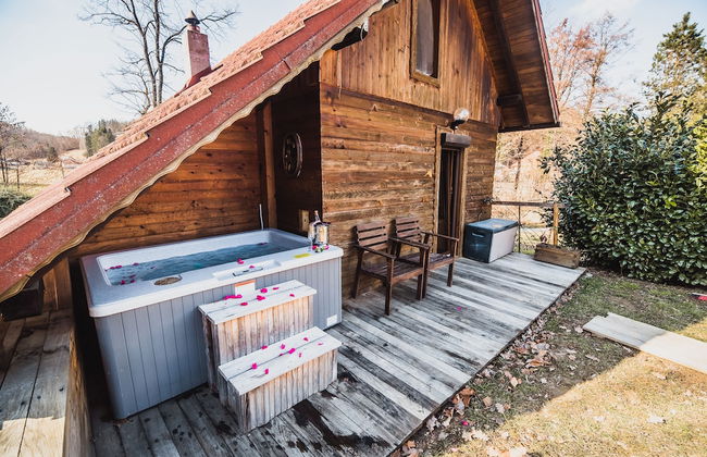 Wooden Cabin Žurej With Hot Tub - Photo 15