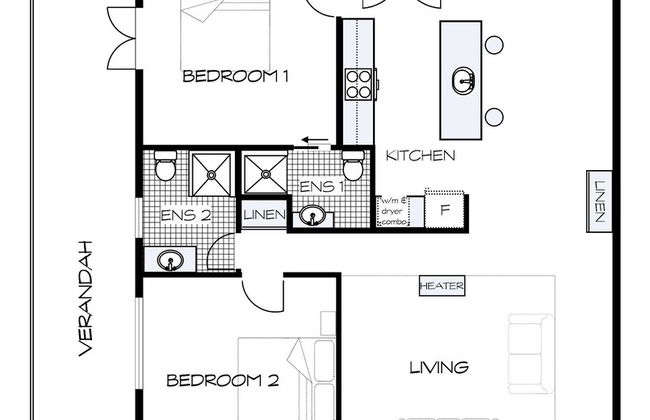 Grandview Accommodation - The Flaxley Apartments - Foto 44